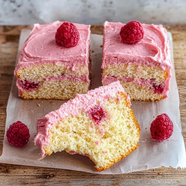 Almond Raspberry Cake