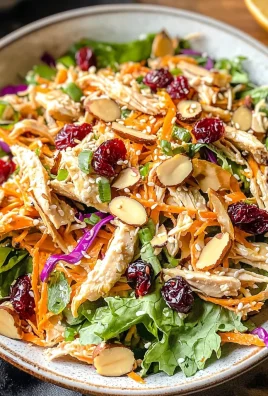 Asian Chicken Cranberry Salad