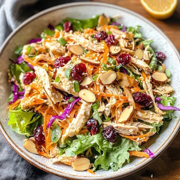 Asian Chicken Cranberry Salad