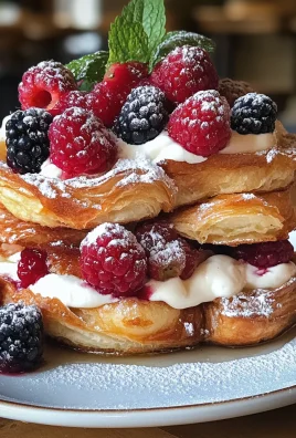 Baked Berry and Cream Cheese Croissant French Toast