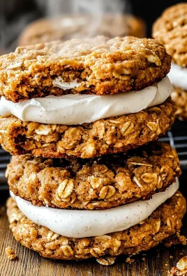 Carrot Cake Cookie Sandwiches