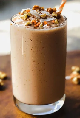Carrot Cake Smoothie Recipe (dairy-free)