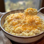 Cheesy Cauliflower Rice (Easy Vegetable Side Dish)