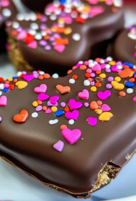 Chocolate Peanut Butter Protein Hearts