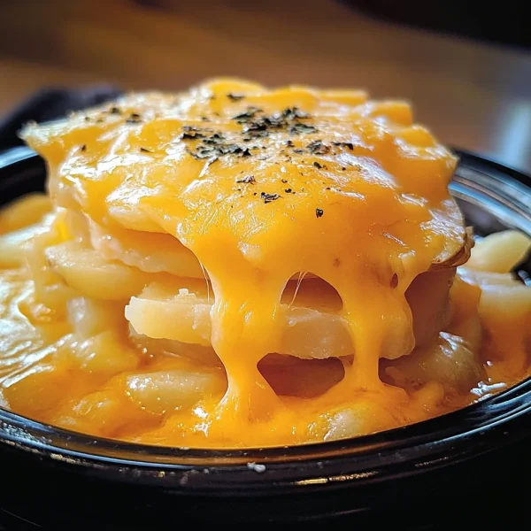 Crockpot Cheesy Potatoes