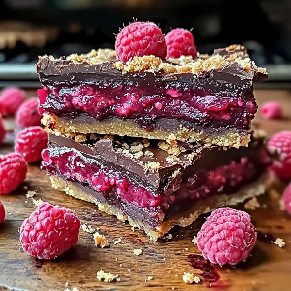 Dark Chocolate Raspberry Pie Bars: A Decadent Fusion of Flavors