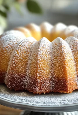 Delicious Classic Vanilla Bundt Cake with a Buttery Crumb Recipe