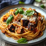 Delicious Roasted Eggplant Pasta Recipe: Pasta alla Norma