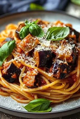 Delicious Roasted Eggplant Pasta Recipe: Pasta alla Norma