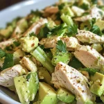 Easy Avocado Chicken Salad