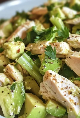 Easy Avocado Chicken Salad