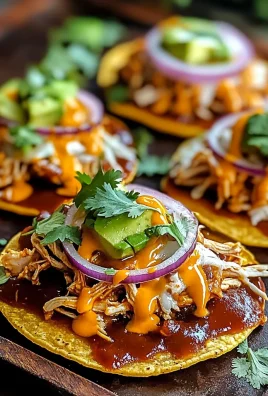 Easy BBQ Chicken Tostadas Recipe