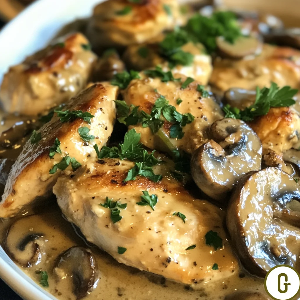 Easy Chicken Stroganoff