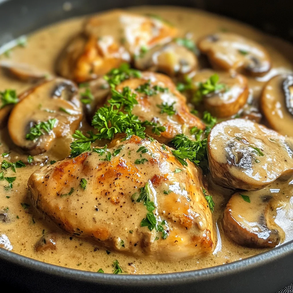Easy Chicken Stroganoff