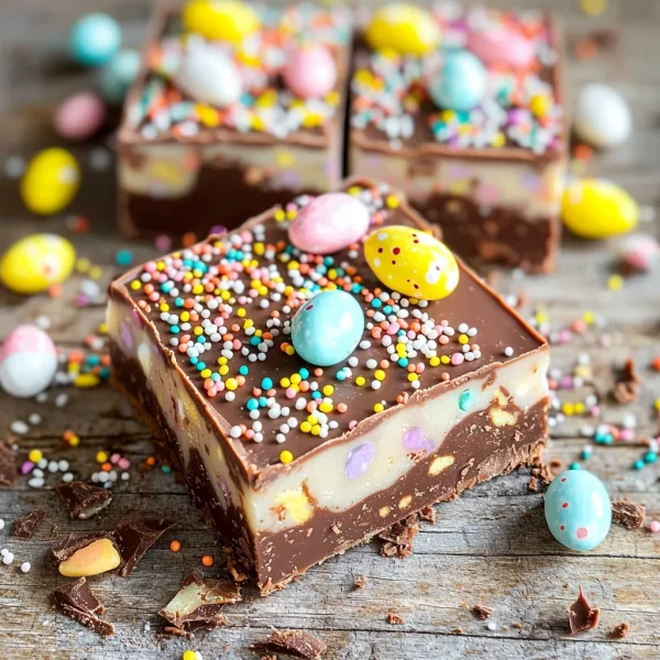 Easy Easter Fudge