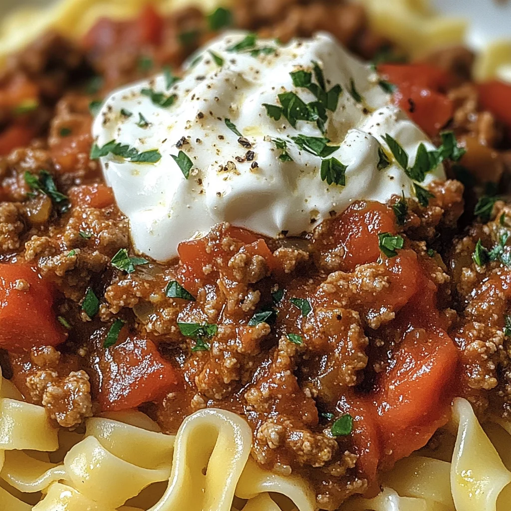 Easy Homemade Meat Sauce