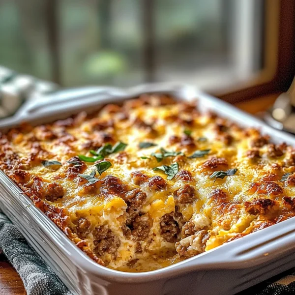 Easy Sausage Breakfast Casserole