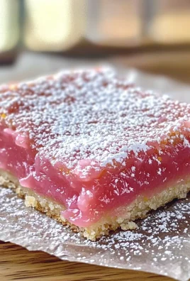 Hibiscus Lemon Bars