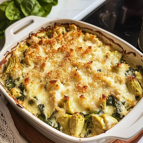 High-Protein Spinach and Artichoke Chicken Casserole: An Incredible Ultimate Meal