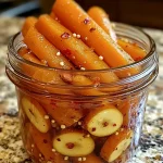 Hot Honey Pickled Carrots: A Sweet and Spicy Delight!