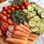 Irresistible Mediterranean Brunch Boards: Smoked Salmon Platter Recipe