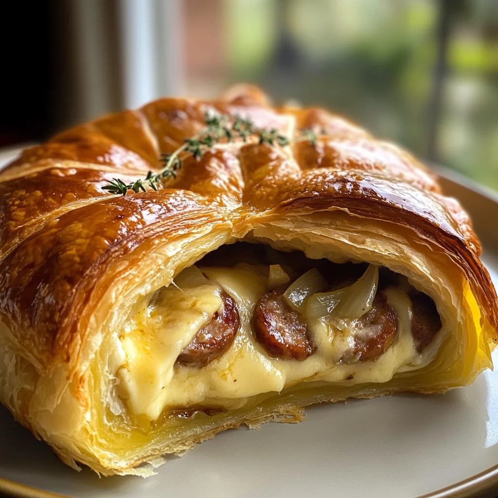 Irresistible Sausage Baked Brie Appetizer Perfect