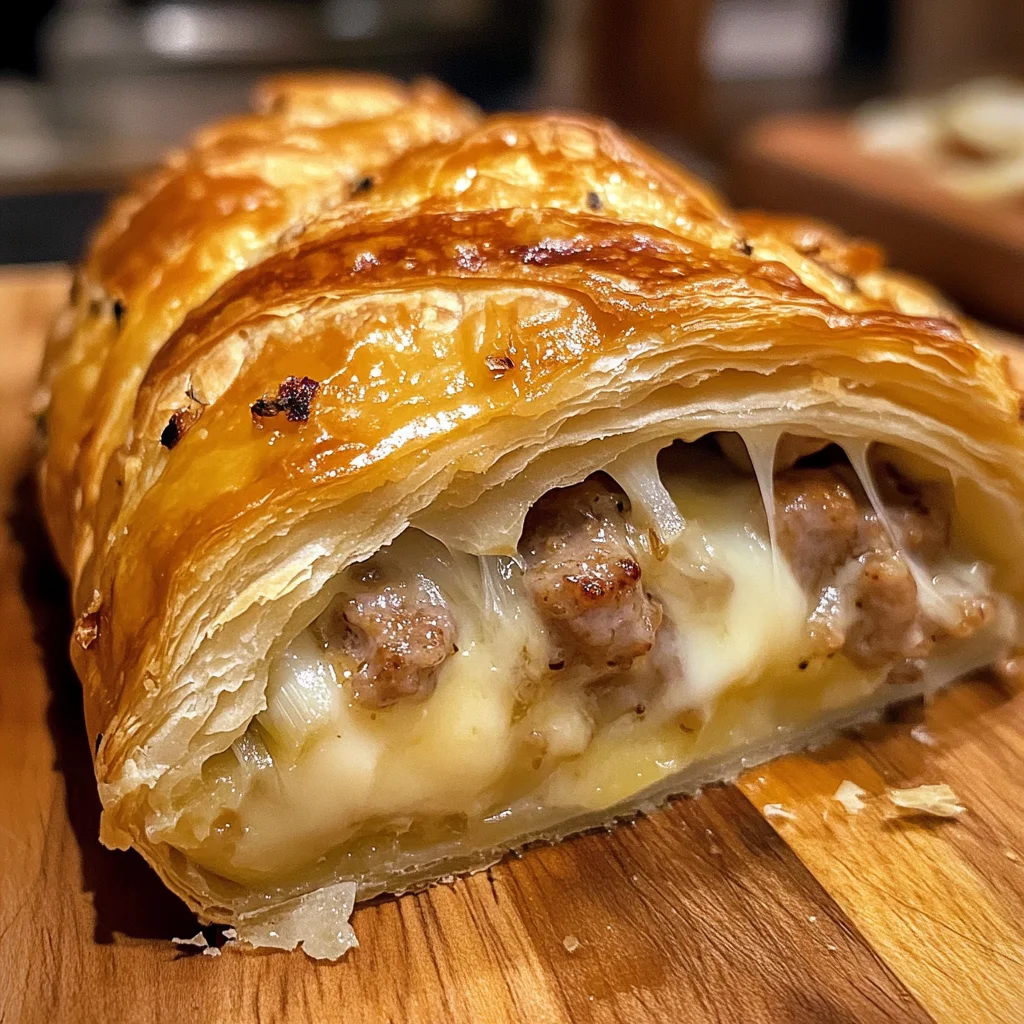 Irresistible Sausage Baked Brie Appetizer Perfect