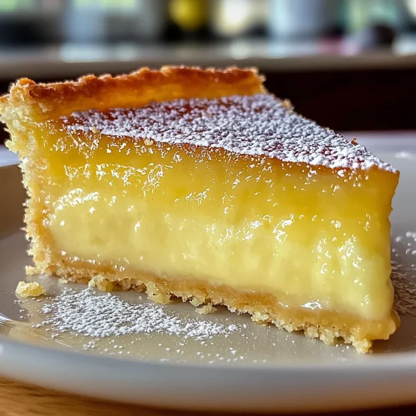Italian Grandma’s Lemon Custard Cake – Classic Recipe