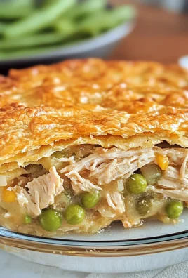 KETO CHICKEN POT PIE WITH CHEDDAR GARLIC CRUST