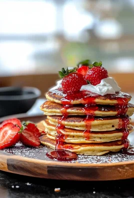 KETO STRAWBERRY PANCAKES RECIPE