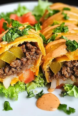 Keto In-N-Out Animal Style Burger Rollups