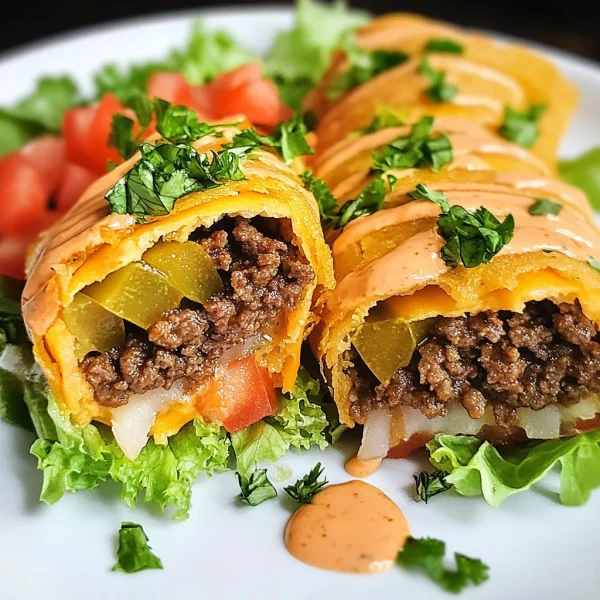 Keto In-N-Out Animal Style Burger Rollups