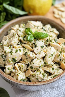 Keto Lemon Basil Chicken Salad Recipe