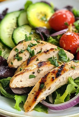 Keto Lemon Herb Chicken Salad