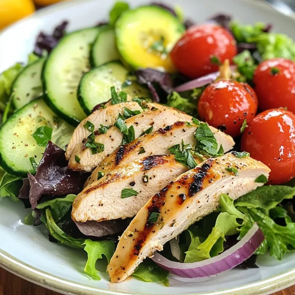 Keto Lemon Herb Chicken Salad