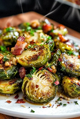 Keto Smashed Brown Butter Brussels Sprouts