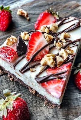 Keto Strawberry Chocolate Cheesecake Bark