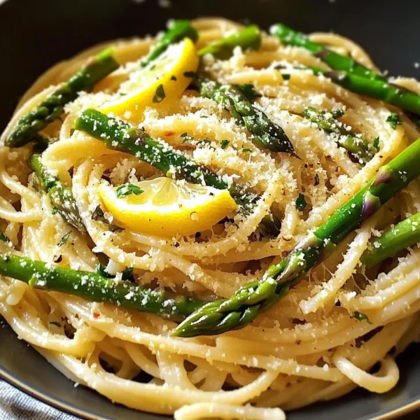 Lemon Asparagus Pasta (30-Minutes)