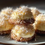 Lemon Coconut Cheesecake Cookies
