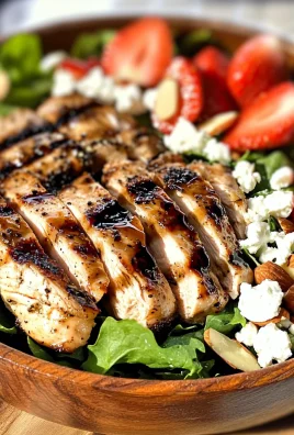 Low-Carb Balsamic Strawberry Chicken Salad