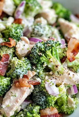 Low-Carb Chicken Broccoli Salad