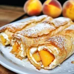 Low-Carb Cream Cheese Peach Roll-Ups
