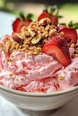 Low Carb Strawberry Cheesecake Fluff
