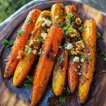 Maple Dijon Roasted Carrots