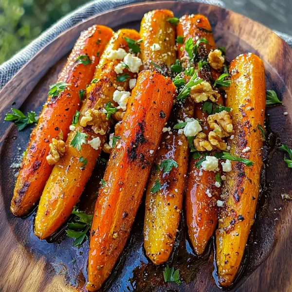 Maple Dijon Roasted Carrots