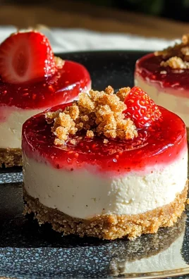 Mini Strawberry Cheesecakes