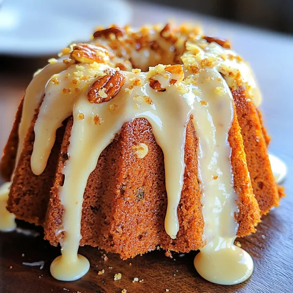 Moist Carrot Bundt Cake