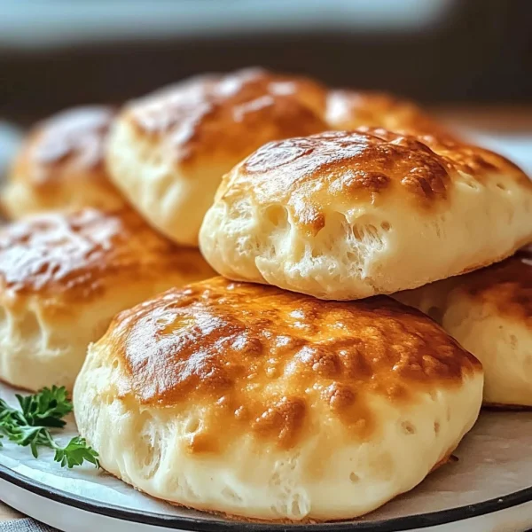 Quick Cottage Cheese Buns