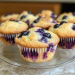 Quick & Easy Moist Blueberry Muffins (Made With Cake Mix)