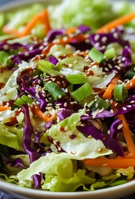 Quick and Easy Salad with Asian Dressing